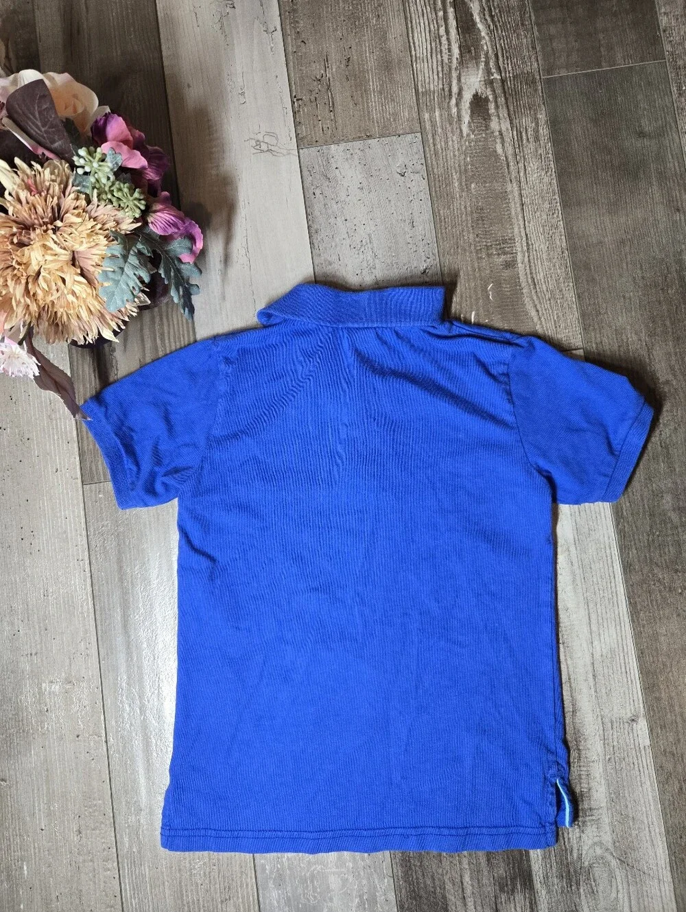 Gymboree Royal Blue Boys Polo with Fish Applique Size 6